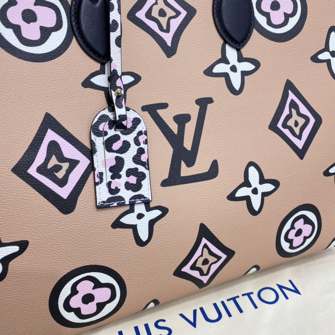 #m45814 l**is V*t*n monogram coated onthego gm tote bag