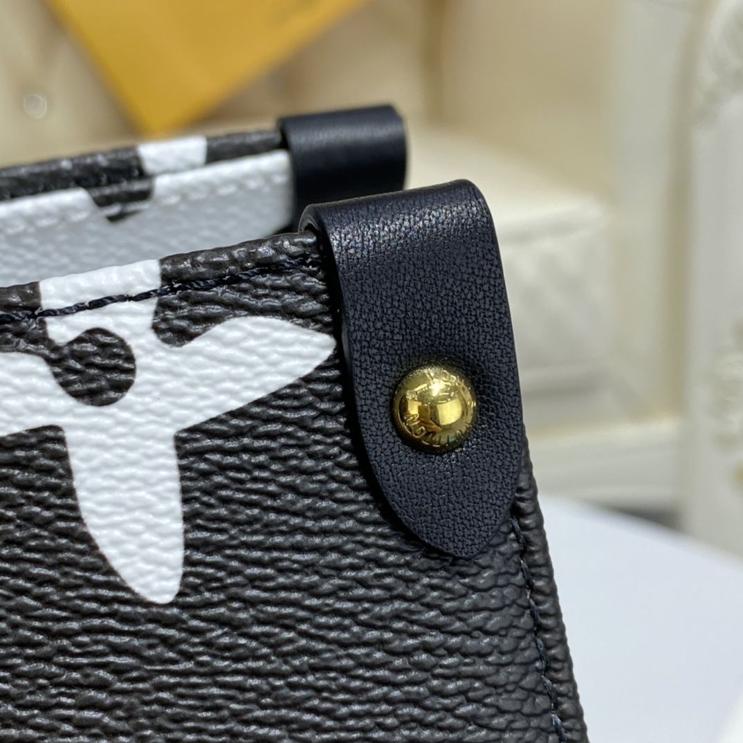 #m45815 l**is V*t*n monogram coated onthego gm tote bag