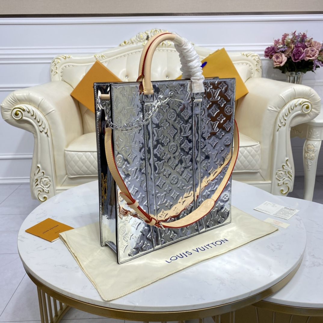 #m45884 l**is V*t*n monogram mirror sac plat bag