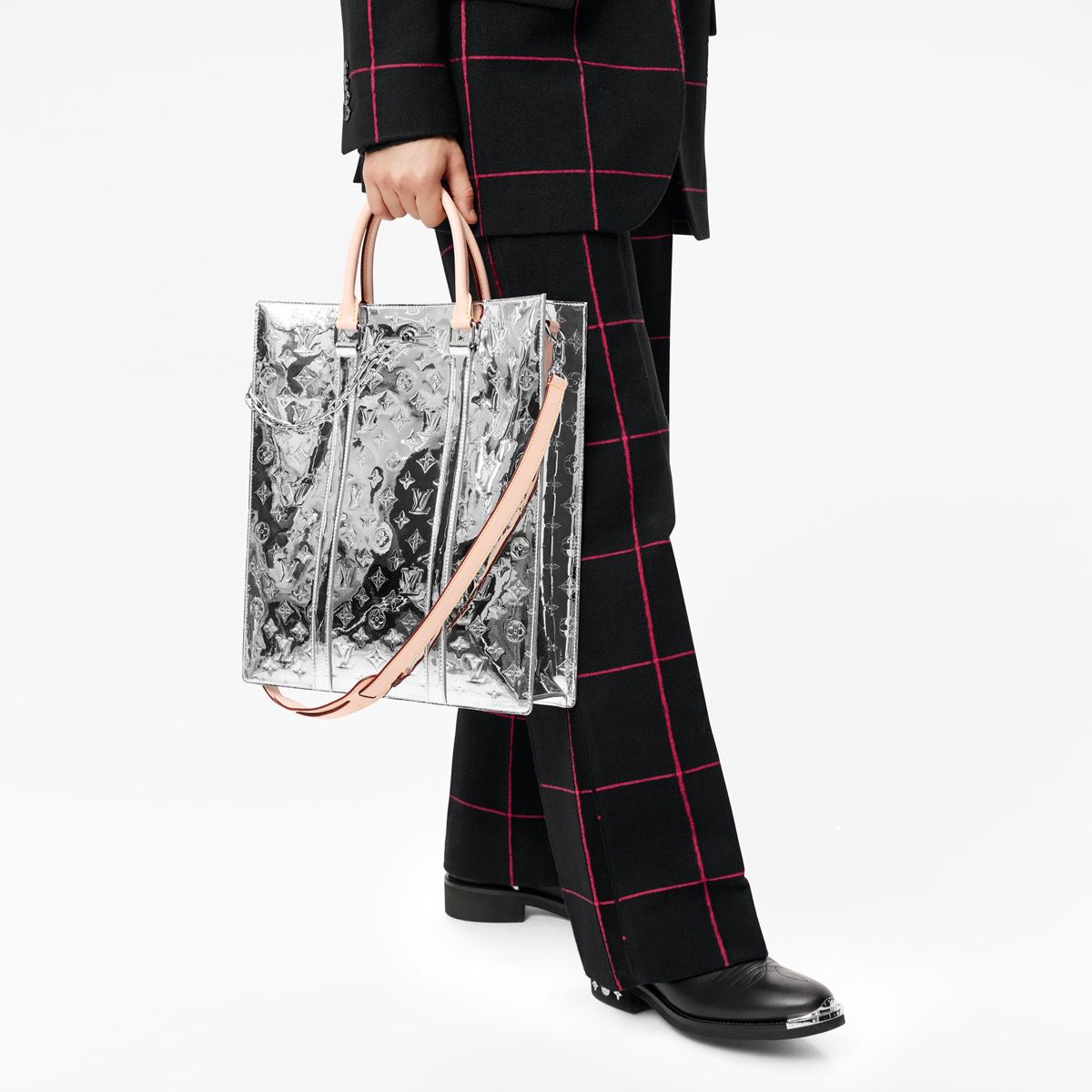 #m45884 l**is V*t*n monogram mirror sac plat bag
