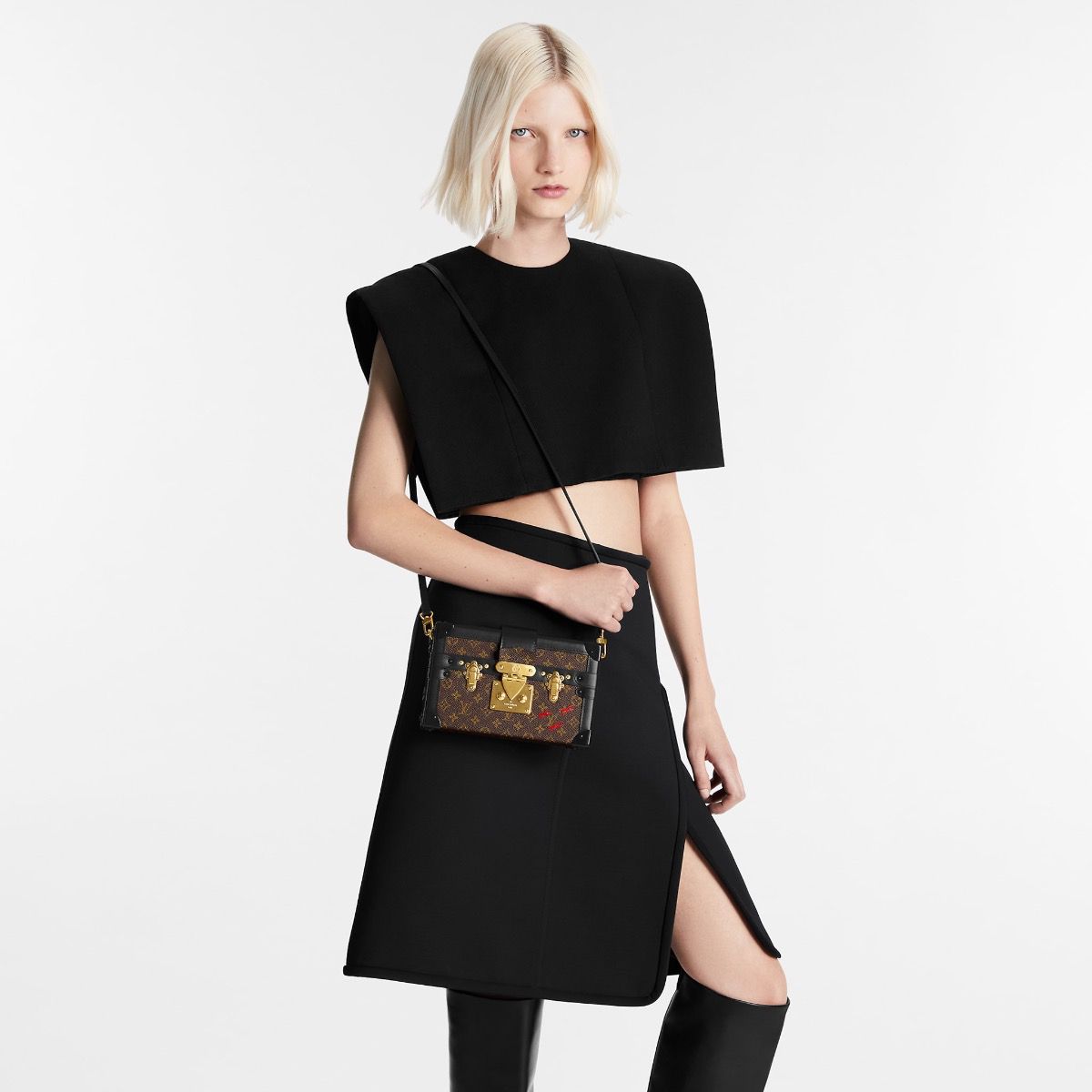 #m45943 l**is V*t*n epi petite malle handbag