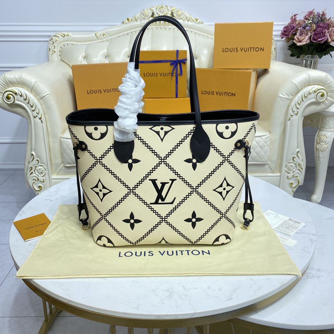 #m46039 l**is V*t*n monogram empreinte neverfull mm tote bag