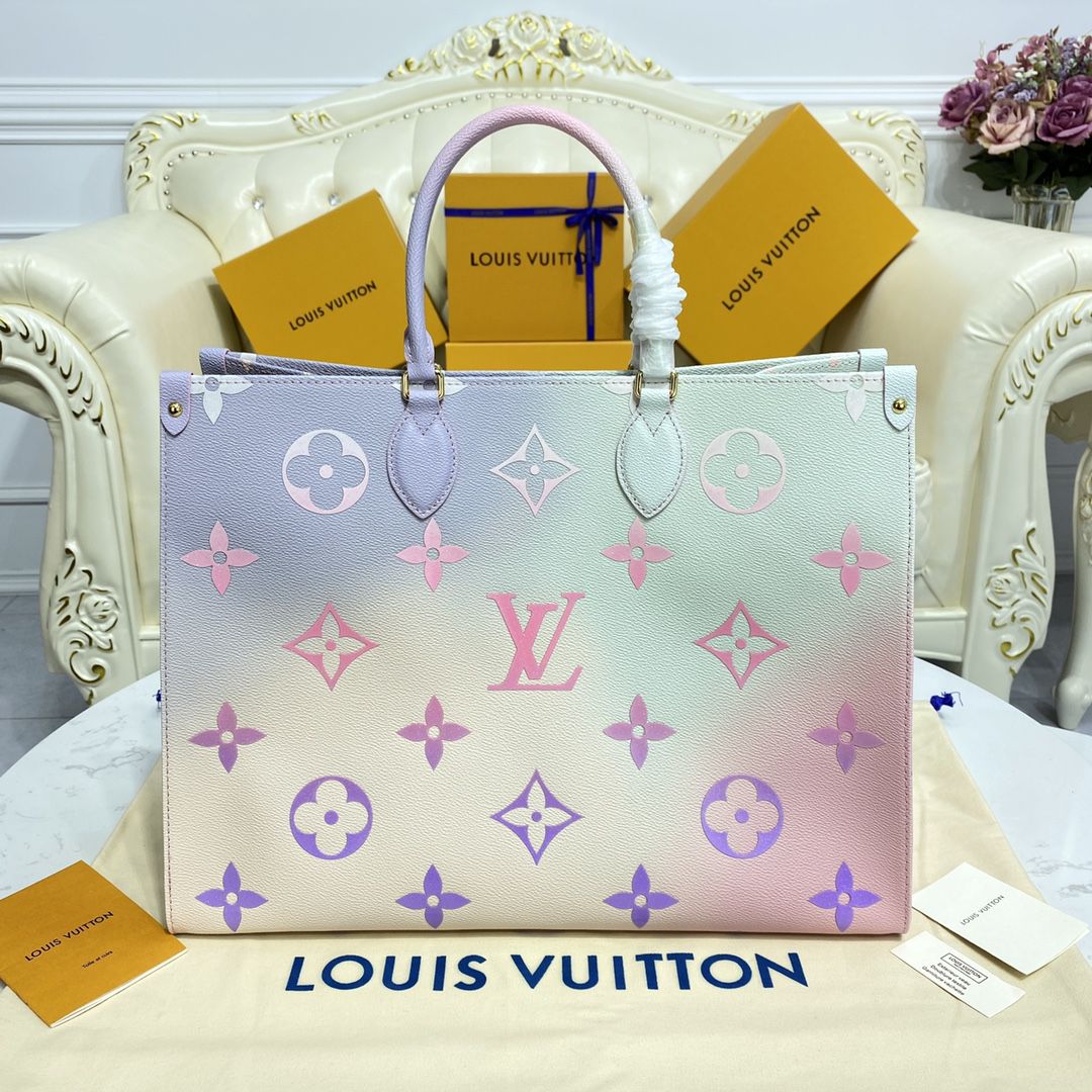 #m46076 l**is V*t*n monogram canvas onthego gm tote