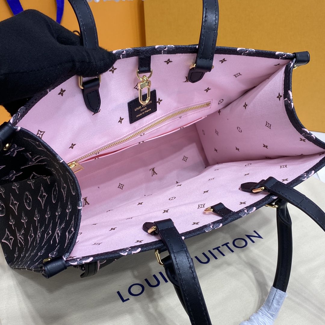 #m46154 l**is V*t*n monogram coated onthego mm tote bag