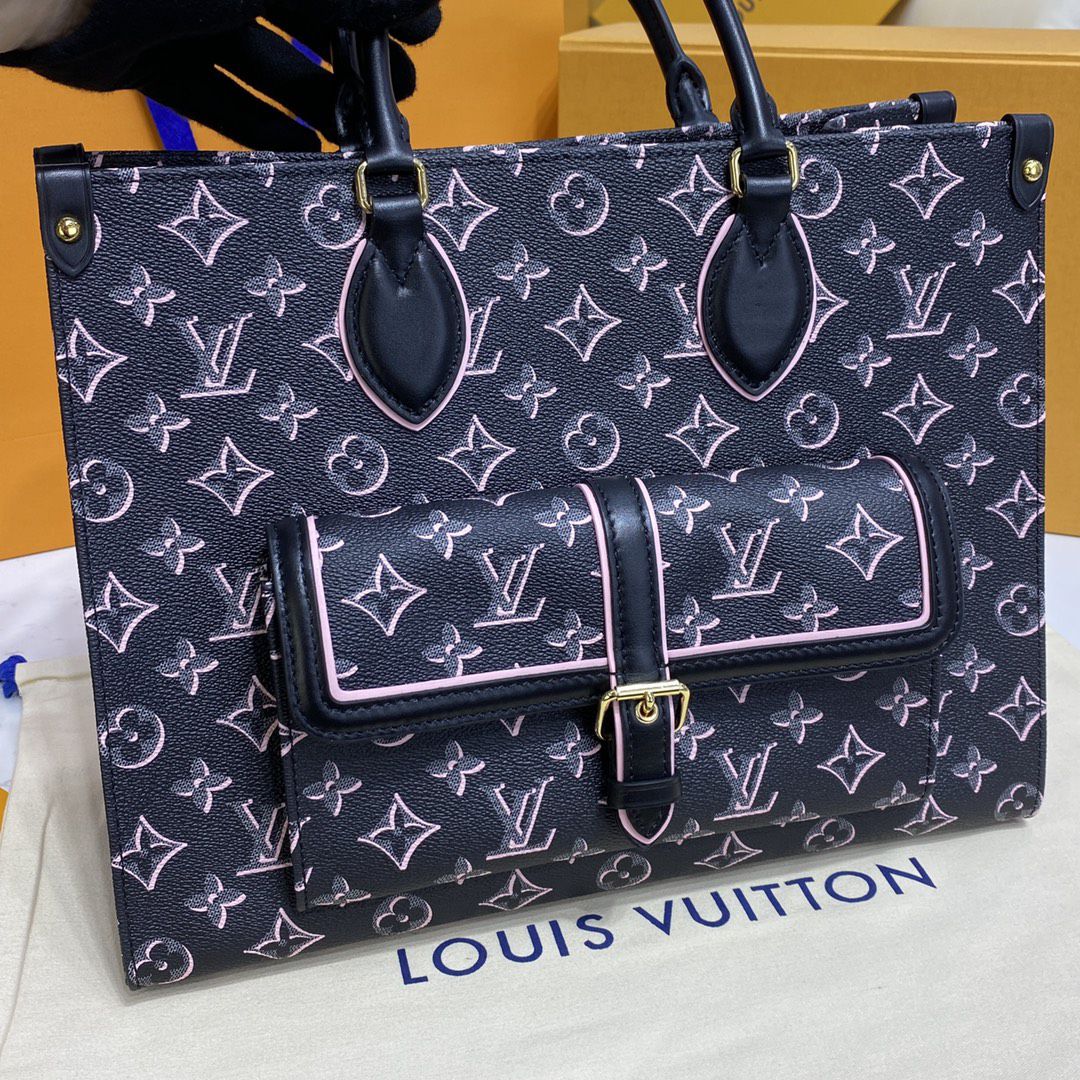 #m46154 l**is V*t*n monogram coated onthego mm tote bag