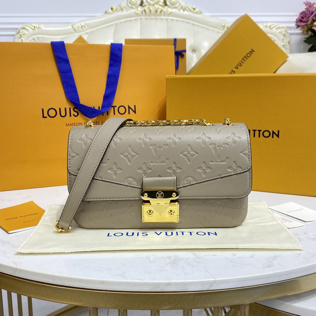 #m46199 l**is V*t*n monogram marceau chain handbag