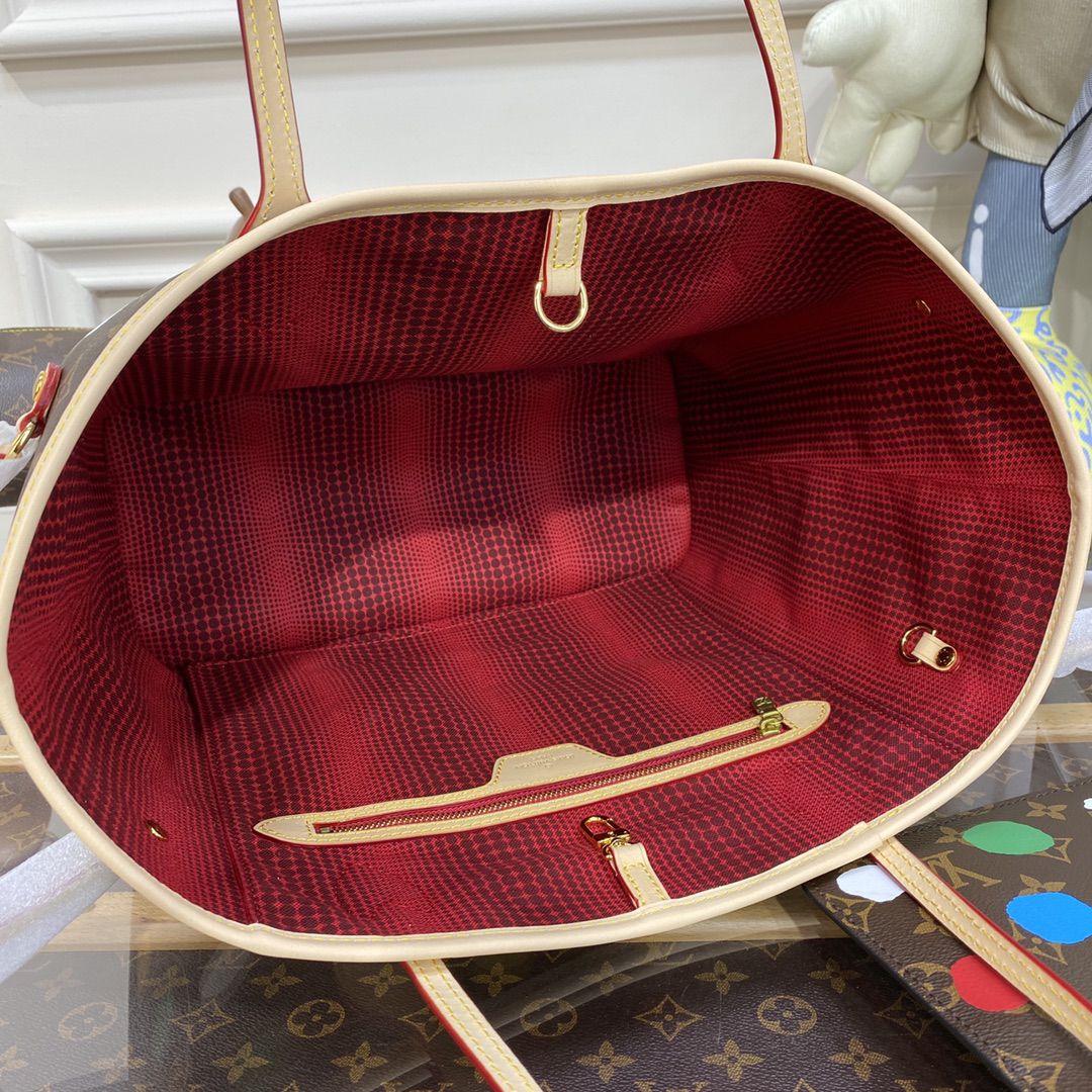 #m46381 l**is V*t*n x yayoi kusama lv x yk neverfull mm