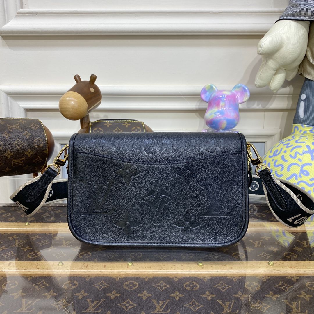 #m46386 l**is V*t*n monogram empreinte diane satchel