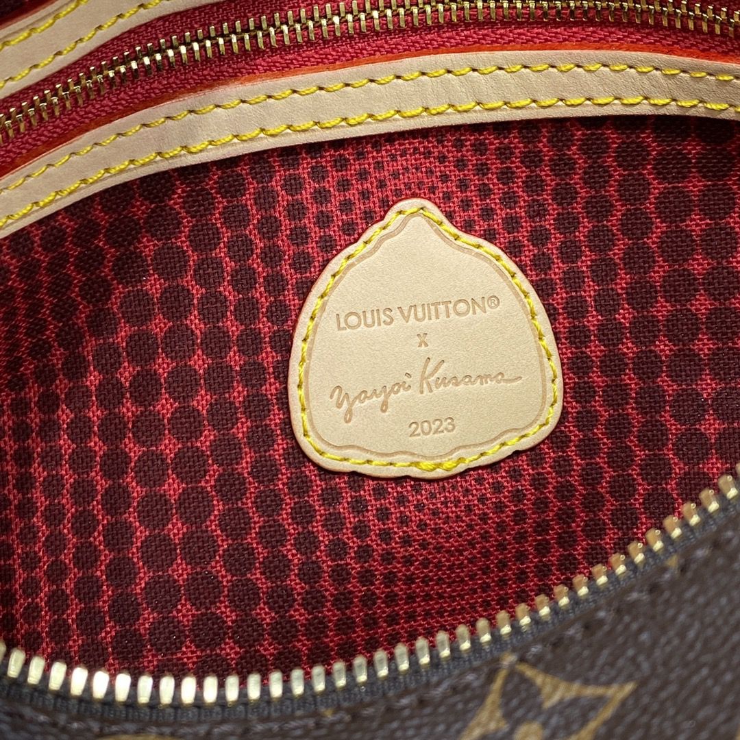 #m46433 l**is V*t*n x yayoi kusama lv x yk speedy bandouliÈre 25