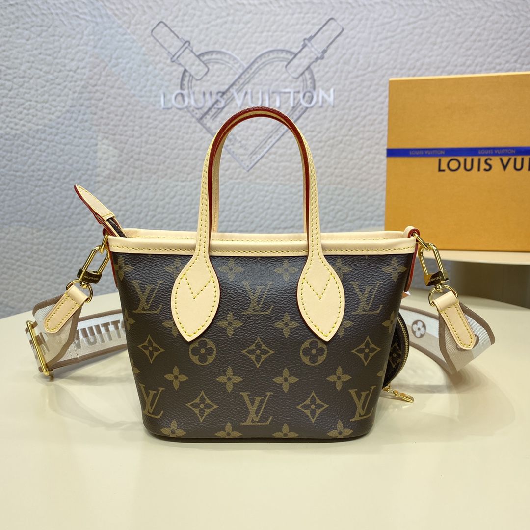 #m46705 l**is V*t*n monogram neverfull bb tote bag