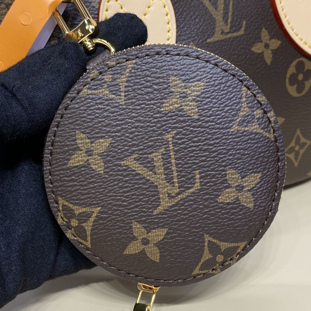 #m46705 l**is V*t*n monogram neverfull bb tote bag