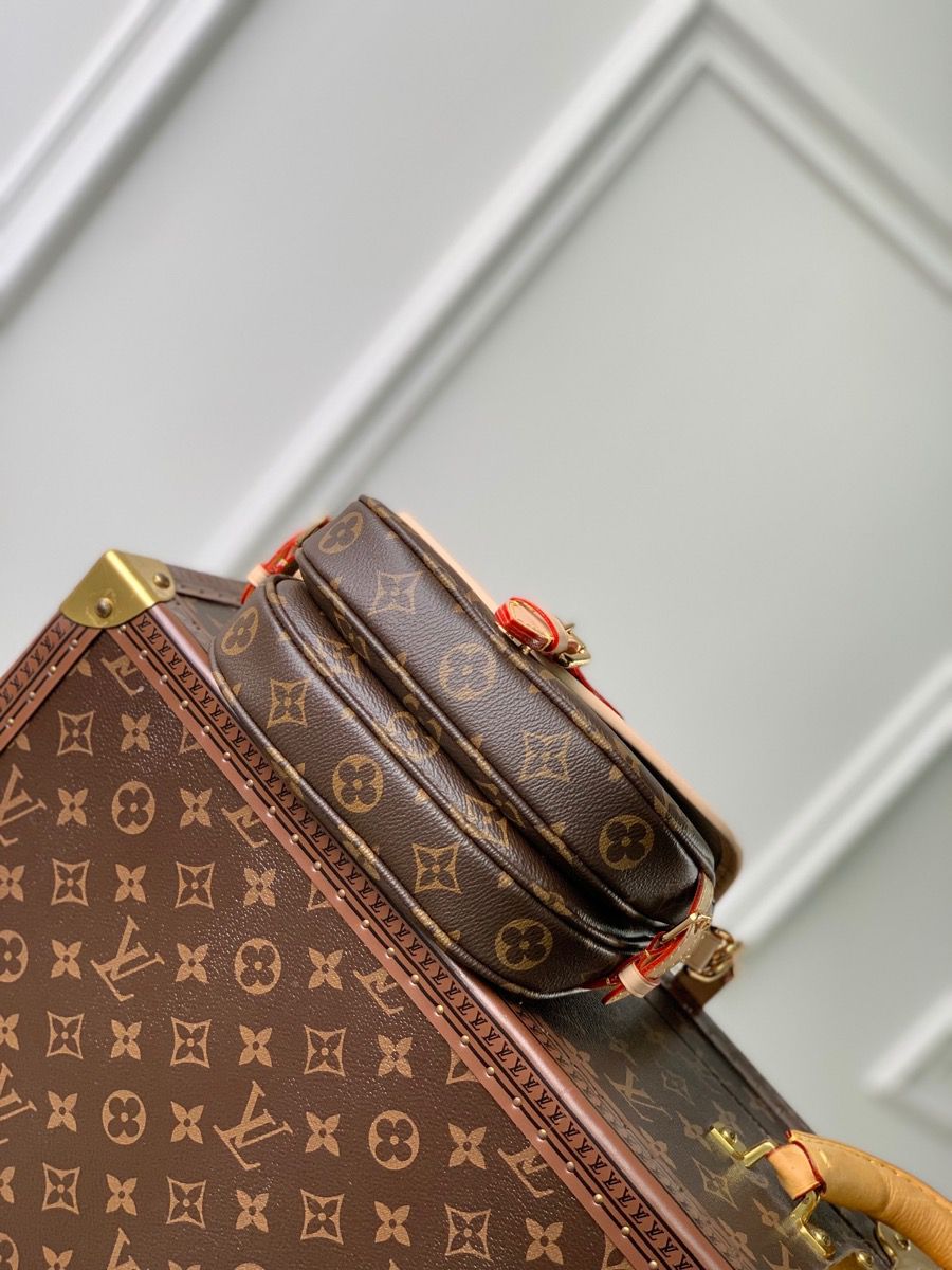 m46740 l**is V*t*n monogram canvas saumur bb handbag