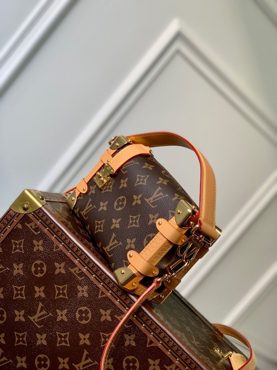 #m46815 l**is V*t*n monogram canvas side trunk pm handbag