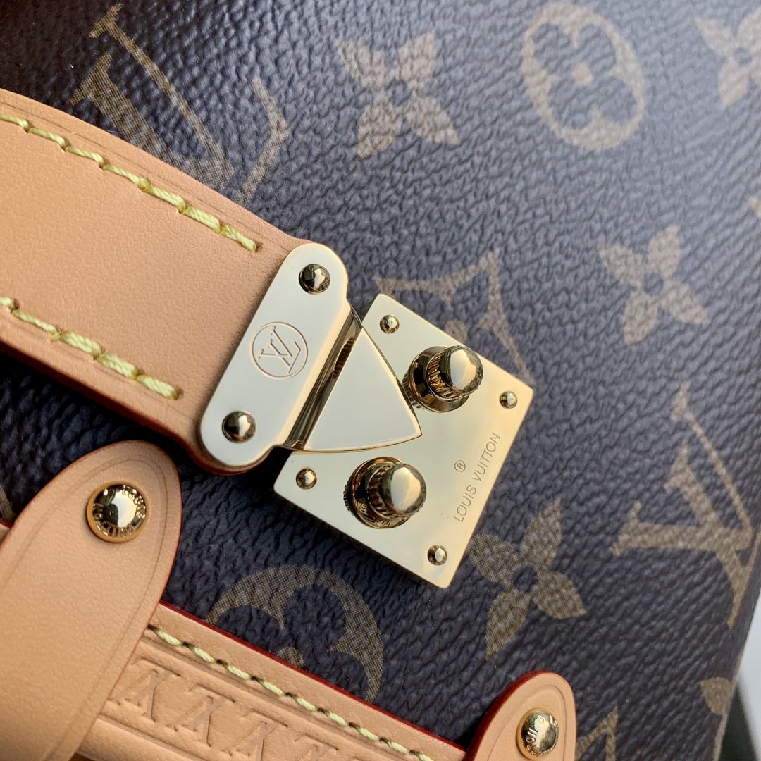 #m46815 l**is V*t*n monogram canvas side trunk pm handbag