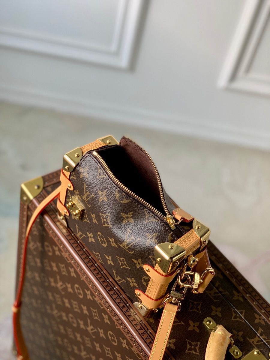 #m46815 l**is V*t*n monogram canvas side trunk pm handbag