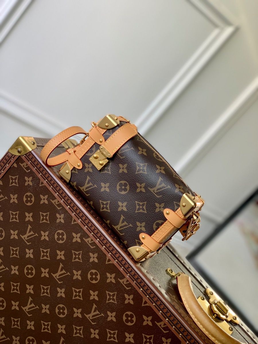 #m46815 l**is V*t*n monogram canvas side trunk pm handbag