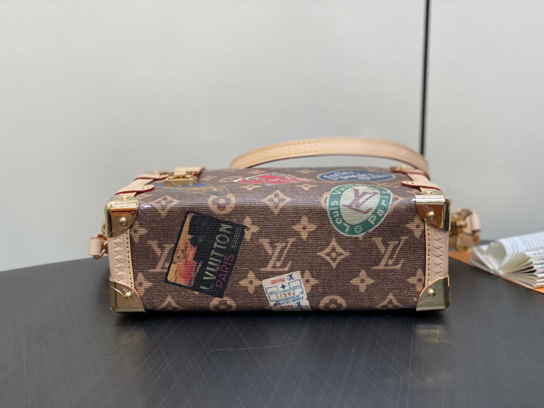 #m47085 l**is V*t*n monogram canvas side trunk mm bag