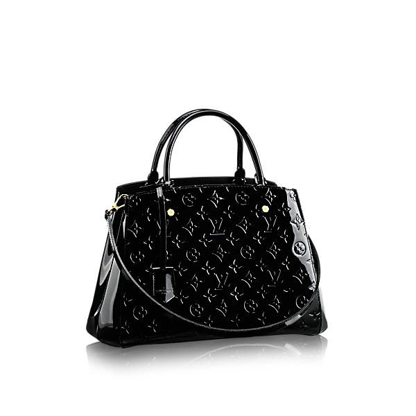 #m50168 l**is V*t*n 2015 monogram vernis montaigne mm -black