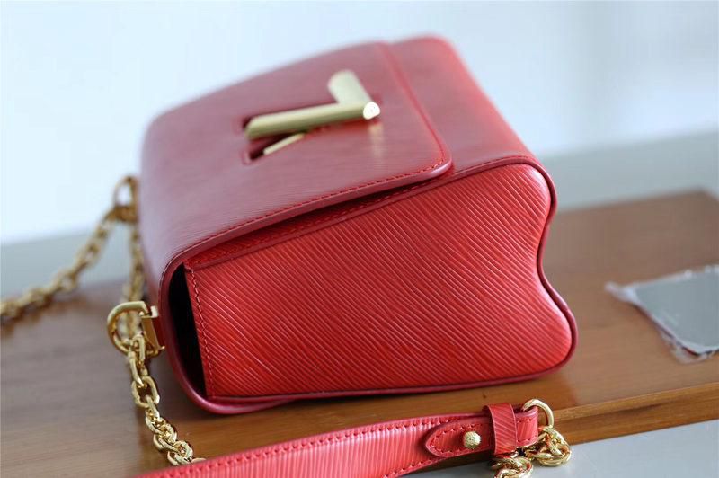 #m50275 l**is V*t*n 2019 epi leather twist mm-red