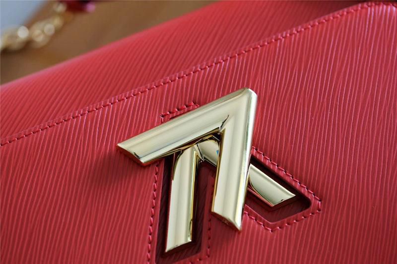 #m50275 l**is V*t*n 2019 epi leather twist mm-red