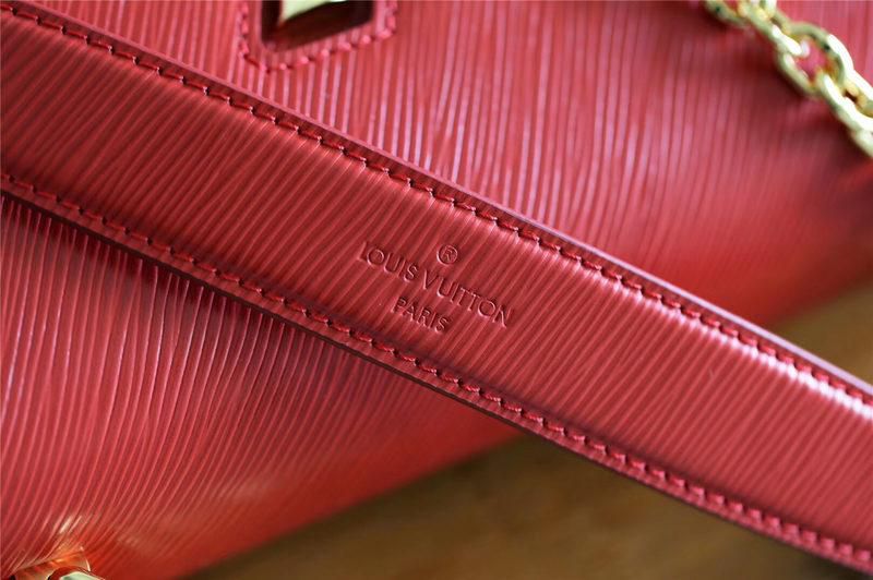 #m50275 l**is V*t*n 2019 epi leather twist mm-red