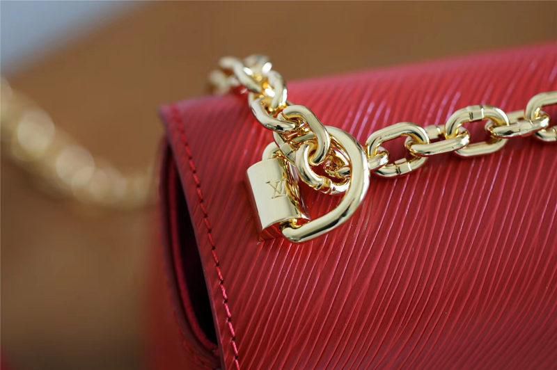 #m50275 l**is V*t*n 2019 epi leather twist mm-red
