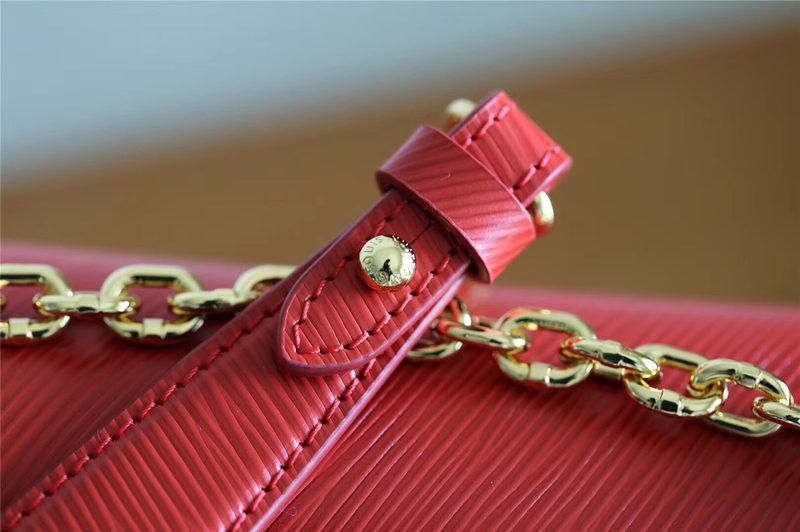 #m50275 l**is V*t*n 2019 epi leather twist mm-red