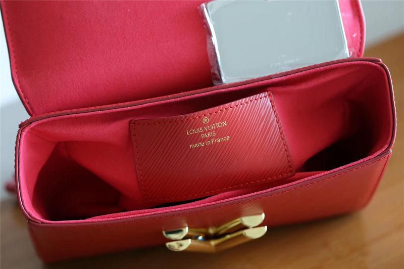 #m50275 l**is V*t*n 2019 epi leather twist mm-red