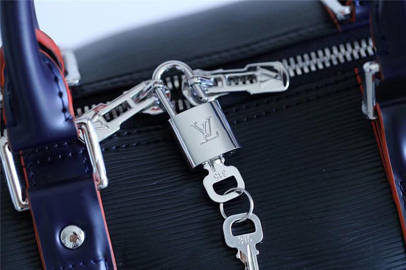 #m51462 l**is V*t*n 2018 keepall bandoulière 50-blue epi