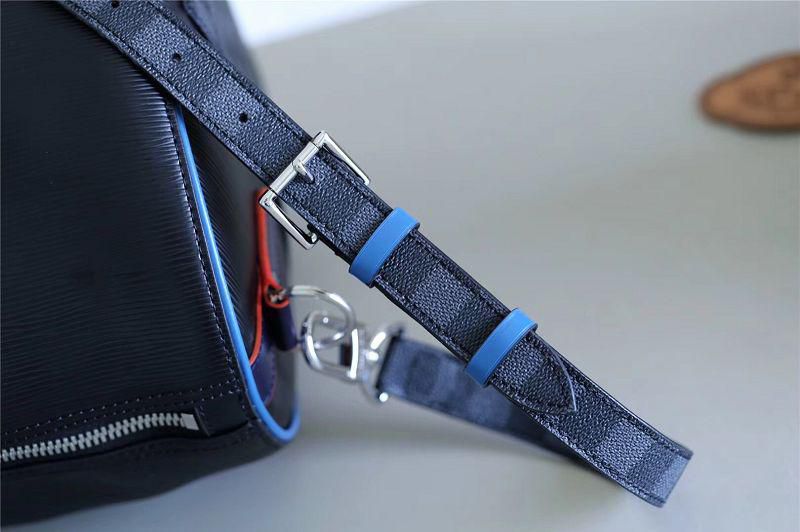 #m51462 l**is V*t*n 2018 keepall bandoulière 50-blue epi