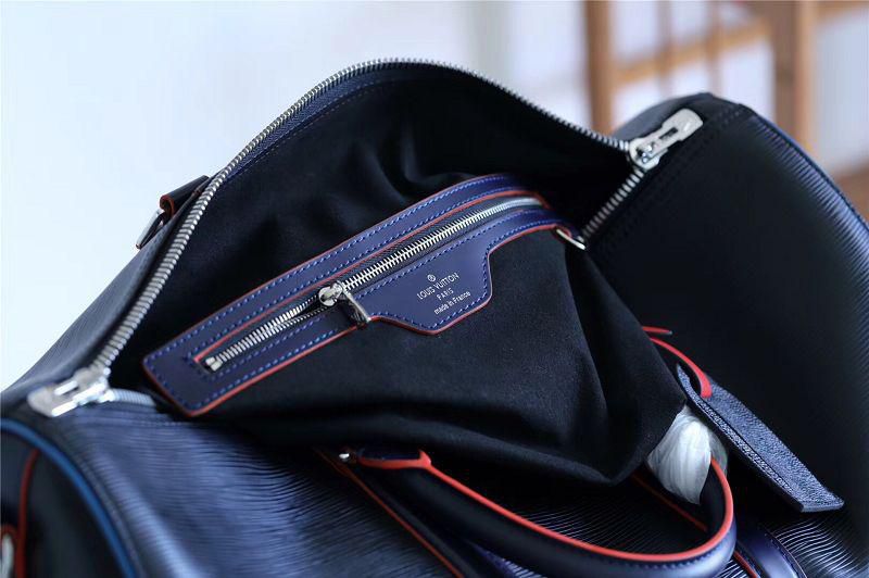 #m51462 l**is V*t*n 2018 keepall bandoulière 50-blue epi