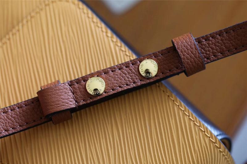 #m51884 l**is V*t*n 2019 epi leather twist mm-camel