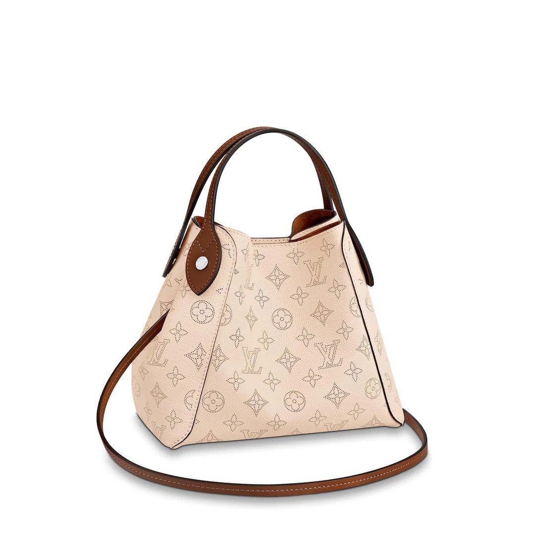 #m51950 l**is V*t*n mahina leather hina pm-crème beige