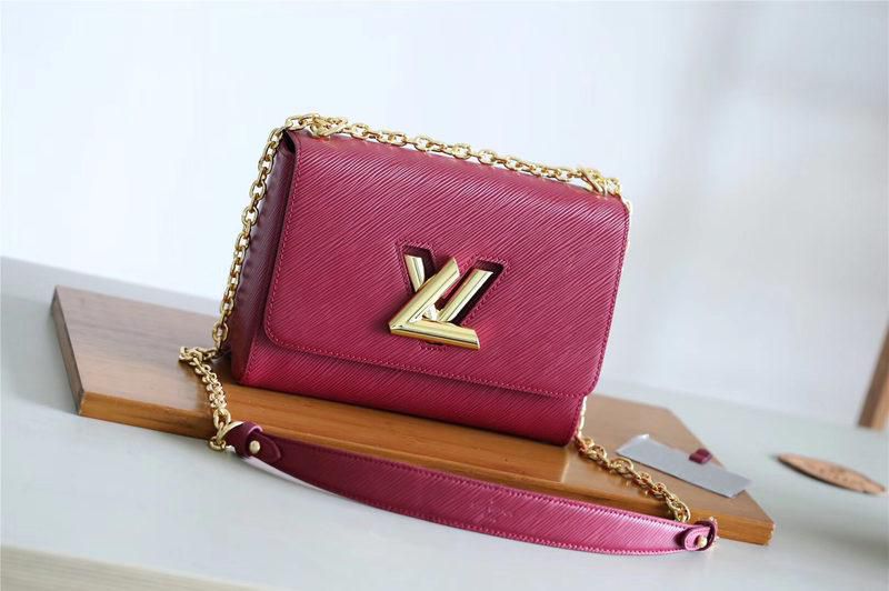 #m52871 l**is V*t*n 2019 epi leather twist mm-fuchsia