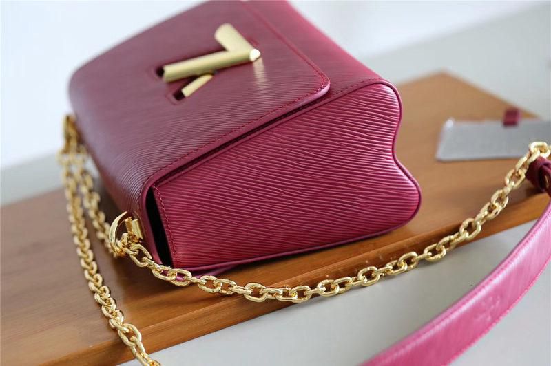 #m52871 l**is V*t*n 2019 epi leather twist mm-fuchsia