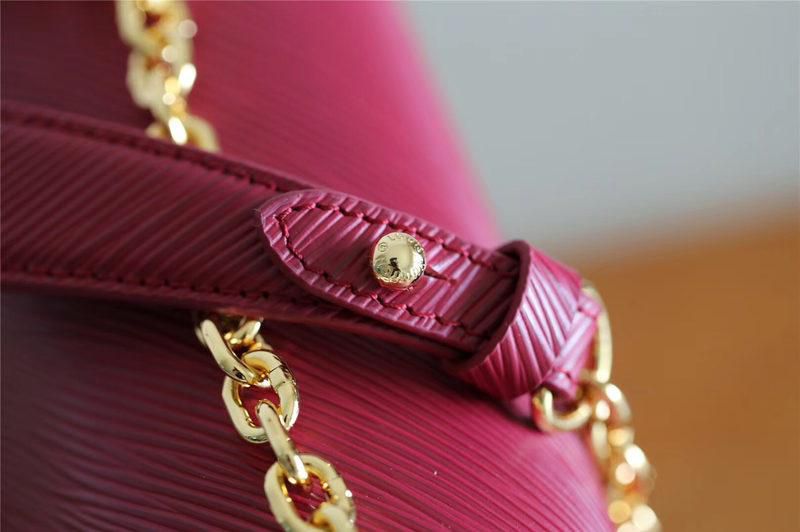 #m52871 l**is V*t*n 2019 epi leather twist mm-fuchsia