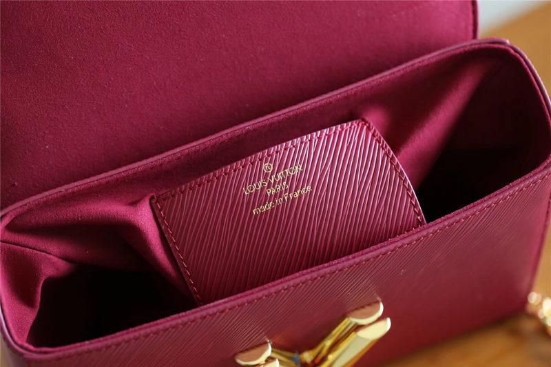#m52871 l**is V*t*n 2019 epi leather twist mm-fuchsia