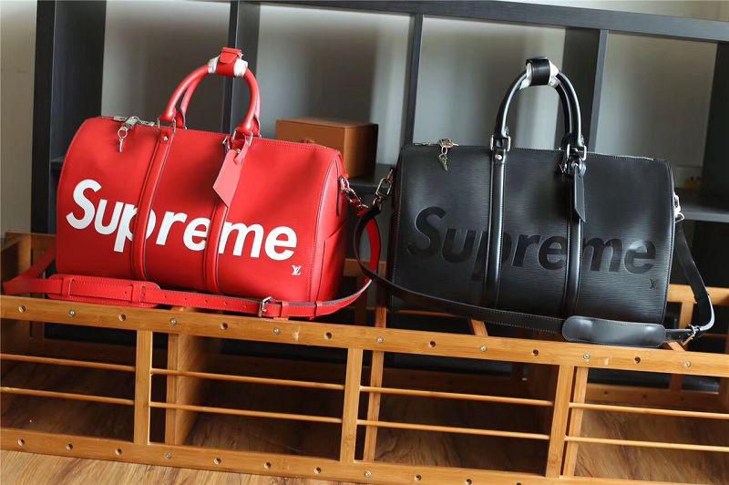 m53419 l**is v*t*n x S*p*e 2017 premium epi keepall 45 bandoulière-red
