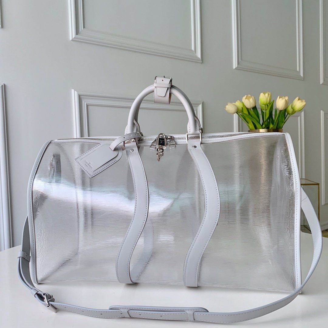 #m53973 l**is V*t*n 2019 virgil abloh keepall bandouliere 50
