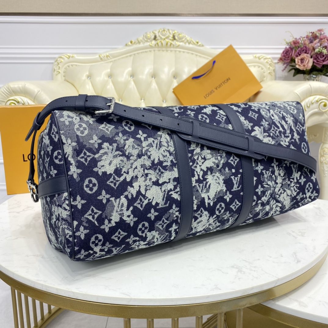 #m57285 l**is V*t*n monogram tapestry keepall bandouliere 50