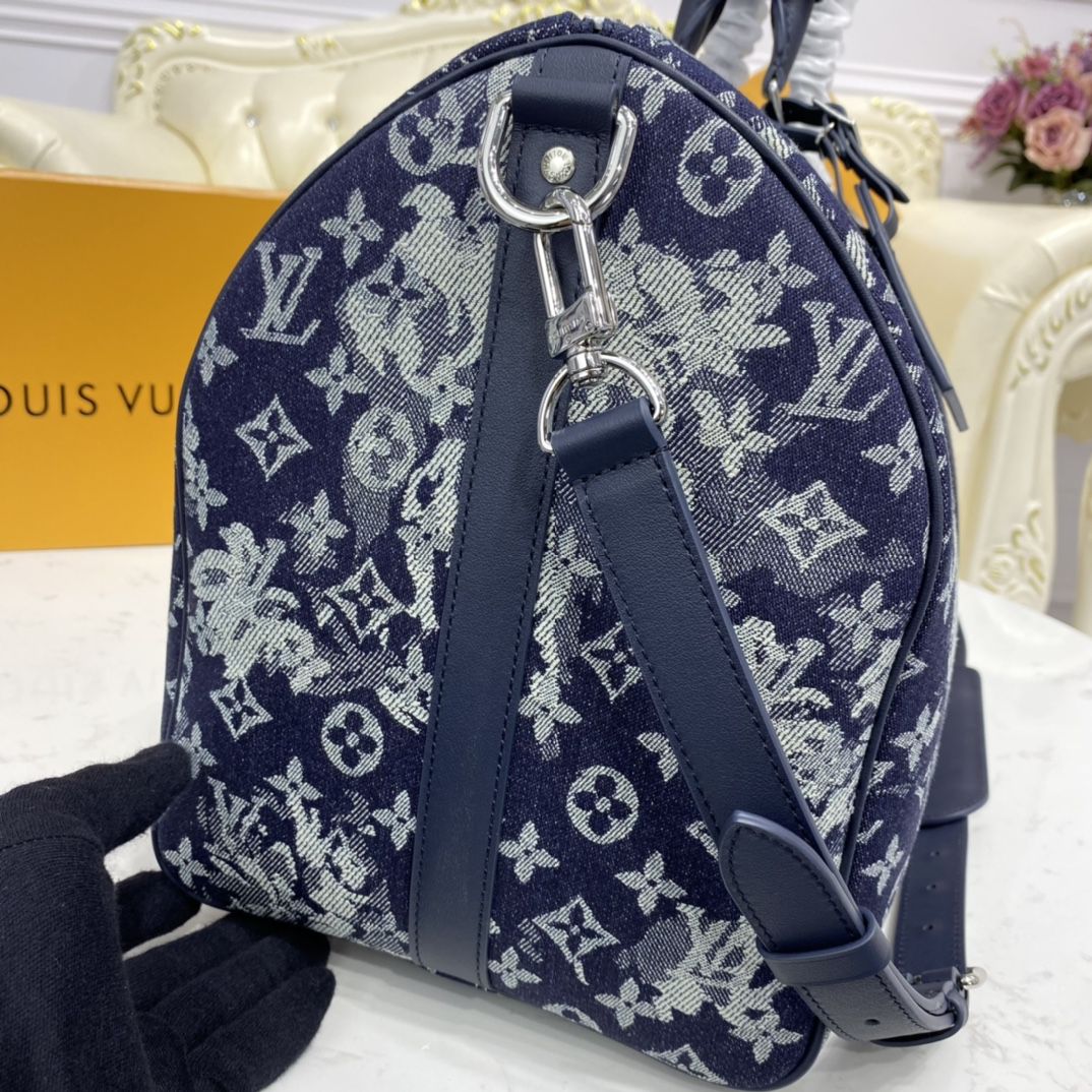 #m57285 l**is V*t*n monogram tapestry keepall bandouliere 50
