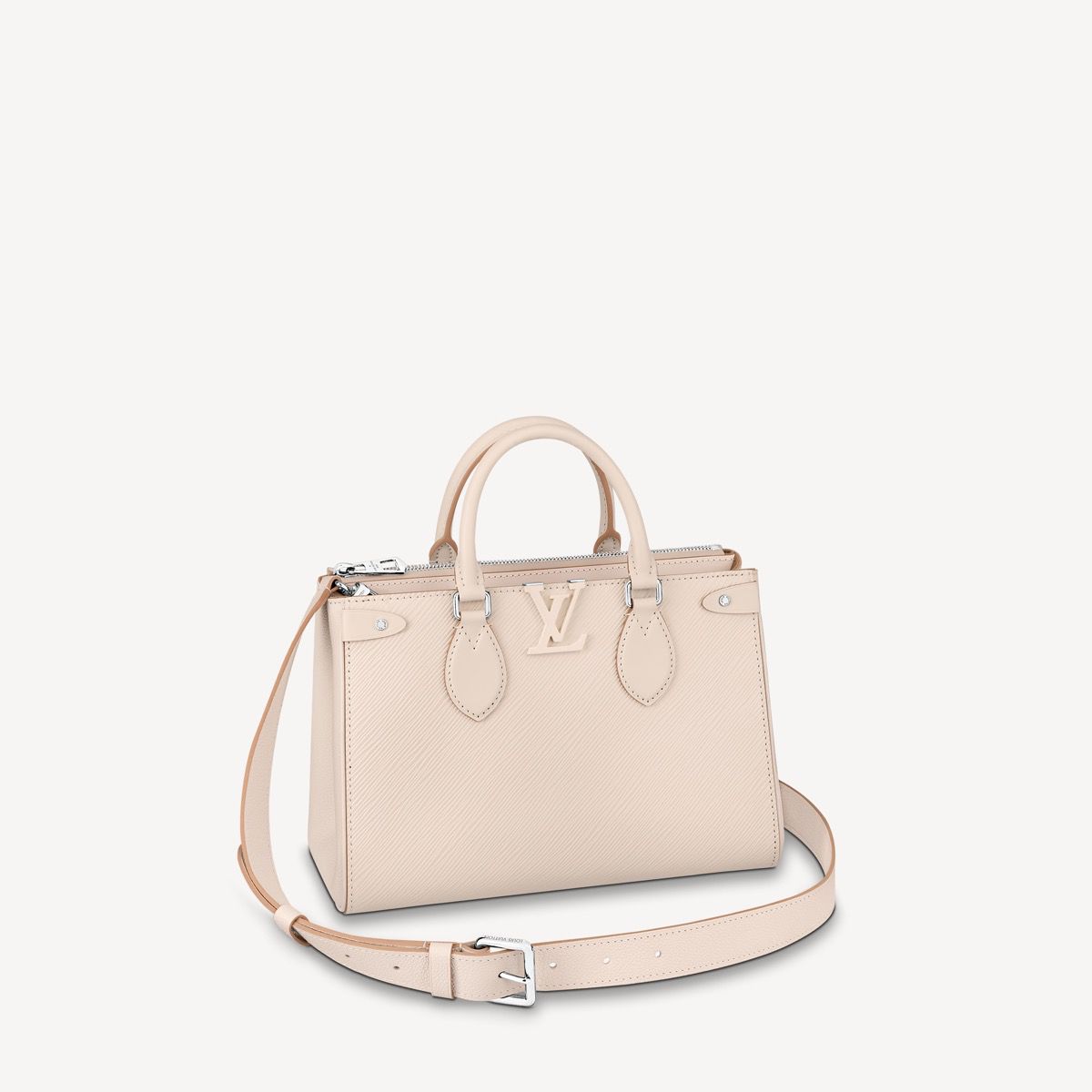 #m57681 l**is V*t*n epi grained grenelle tote pm-white