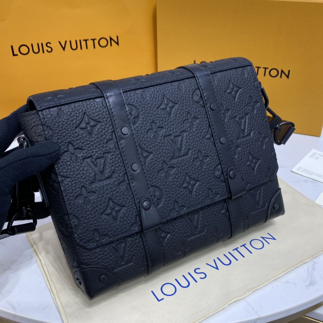#m57726 l**is V*t*n taurillon monogram trunk messenger