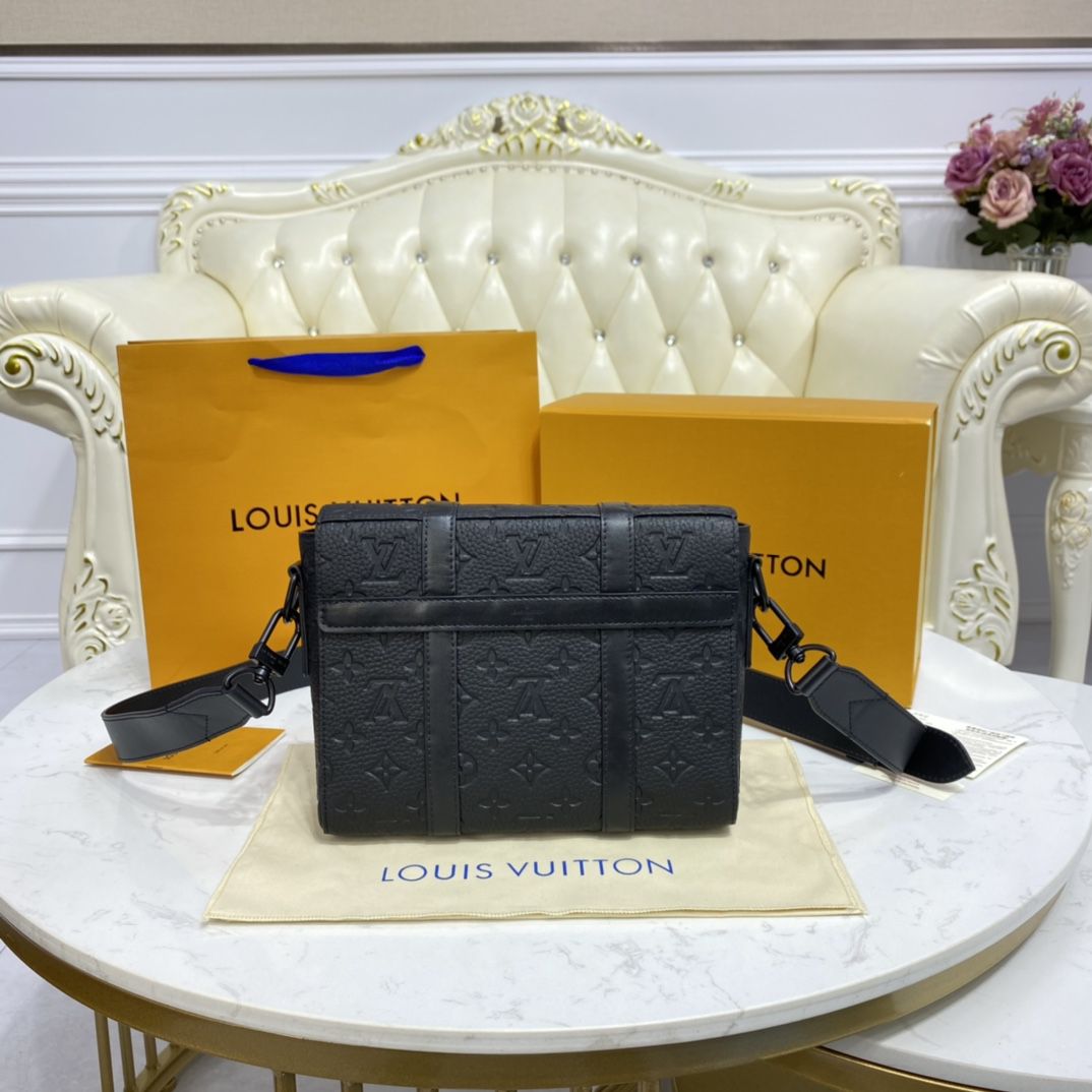 #m57726 l**is V*t*n taurillon monogram trunk messenger