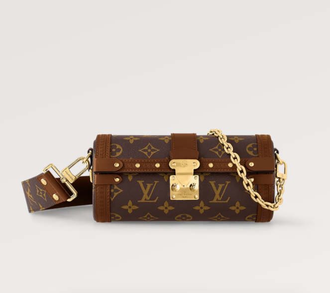 m57835 l**is V*t*n monogram canvas papillon trunk handbag