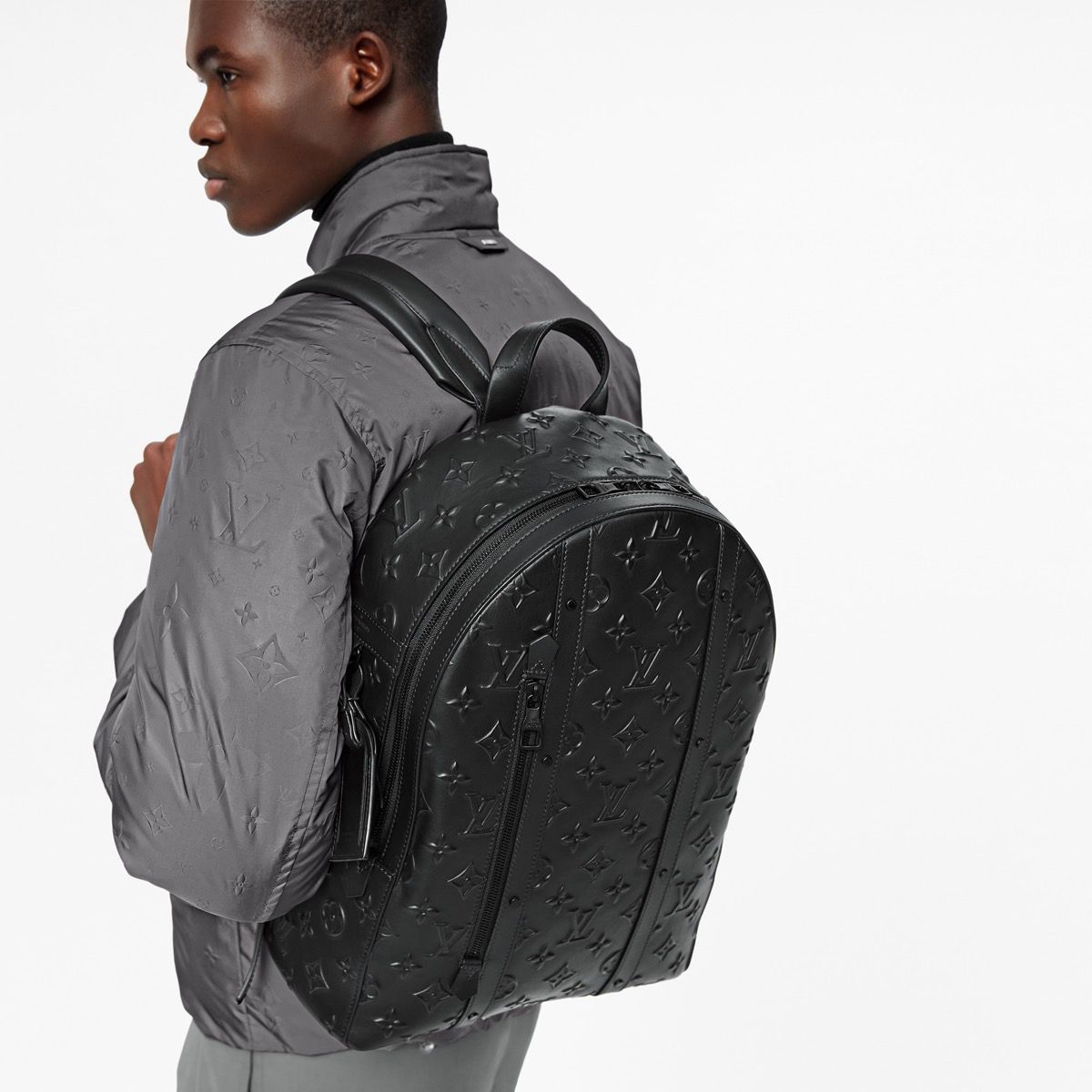 #m57959 l**is V*t*n monogram seal armand backpack-black