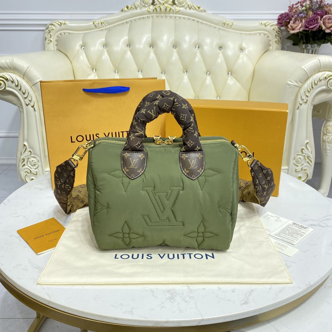 #m59009 l**is V*t*n monogram econyl speedy bandoulière 25 handbag