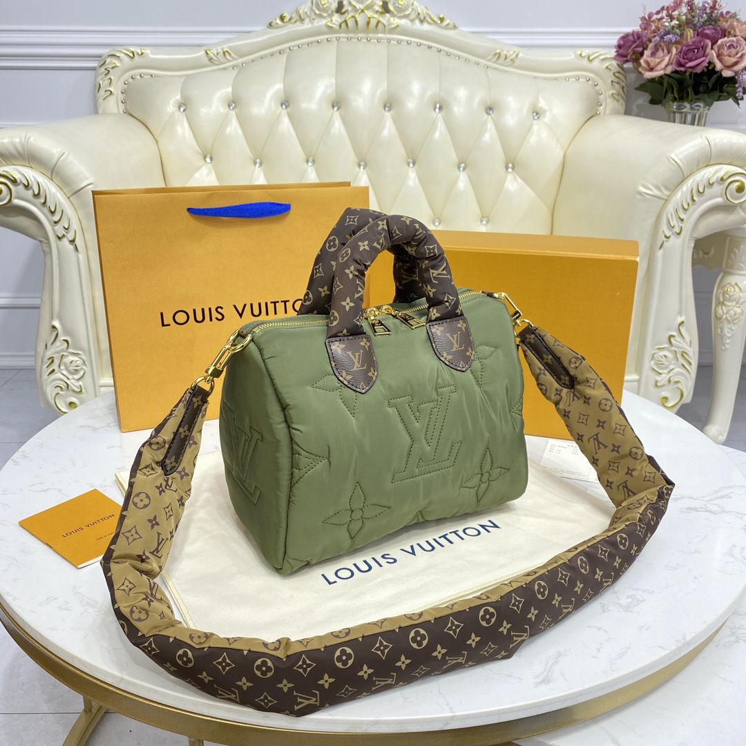 #m59009 l**is V*t*n monogram econyl speedy bandoulière 25 handbag