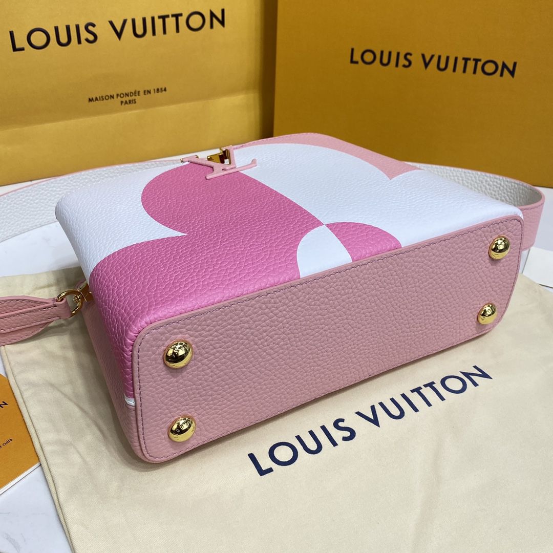 #m59532 l**is V*t*n monogram flower capucines bb handbag