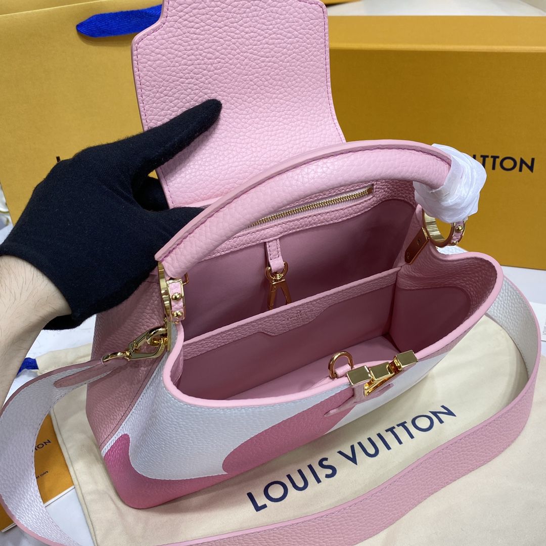 #m59532 l**is V*t*n monogram flower capucines bb handbag